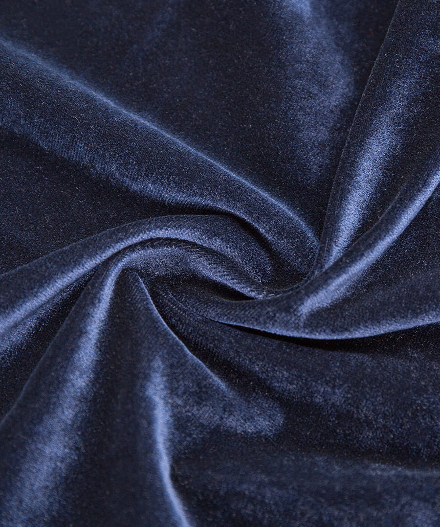 Rayon silk velvet fabric